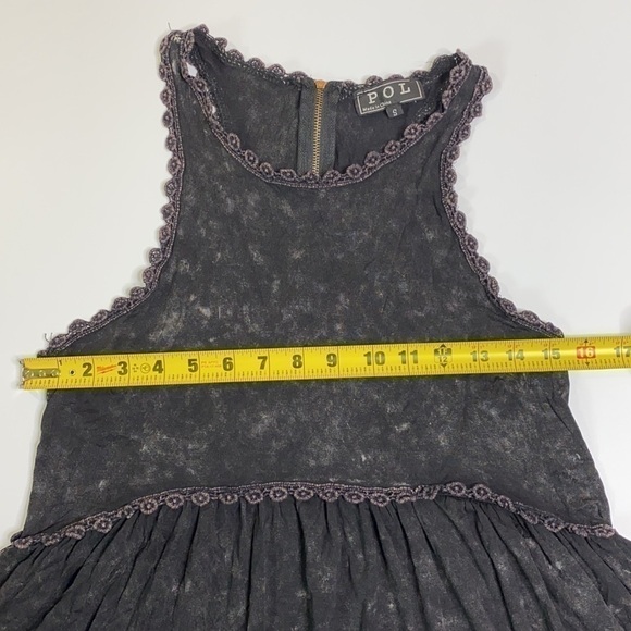 POL Washed Black Tank Top Size Small - Picture 4 of 7